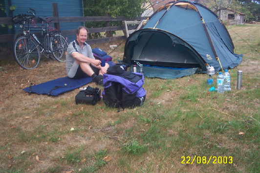 Nicht weit vom Reitplatz